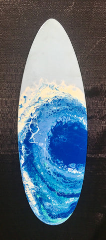 Surfboard Coastal Style Wall Decor